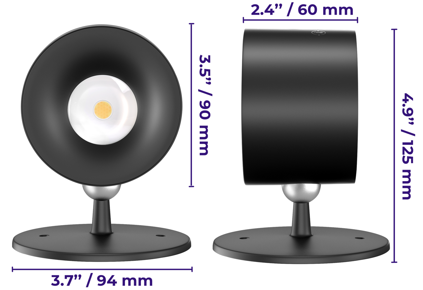 Lysa™ – 360° Magnetic Wall Light