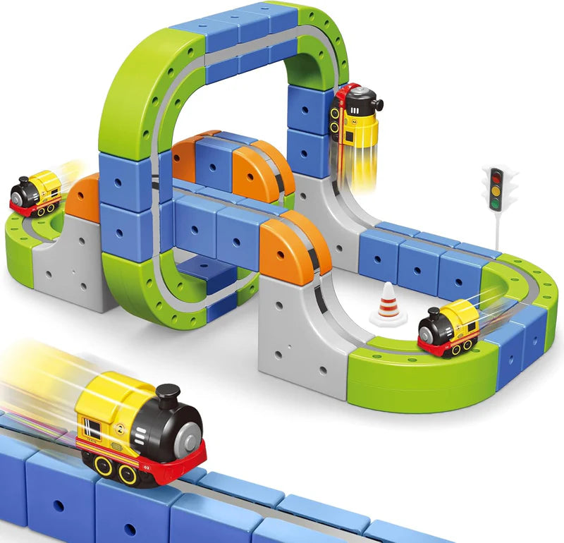 3D Магнитна Писта с Електрическо Влакче