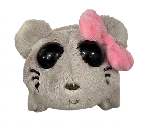 Sad hamster meme plush toy