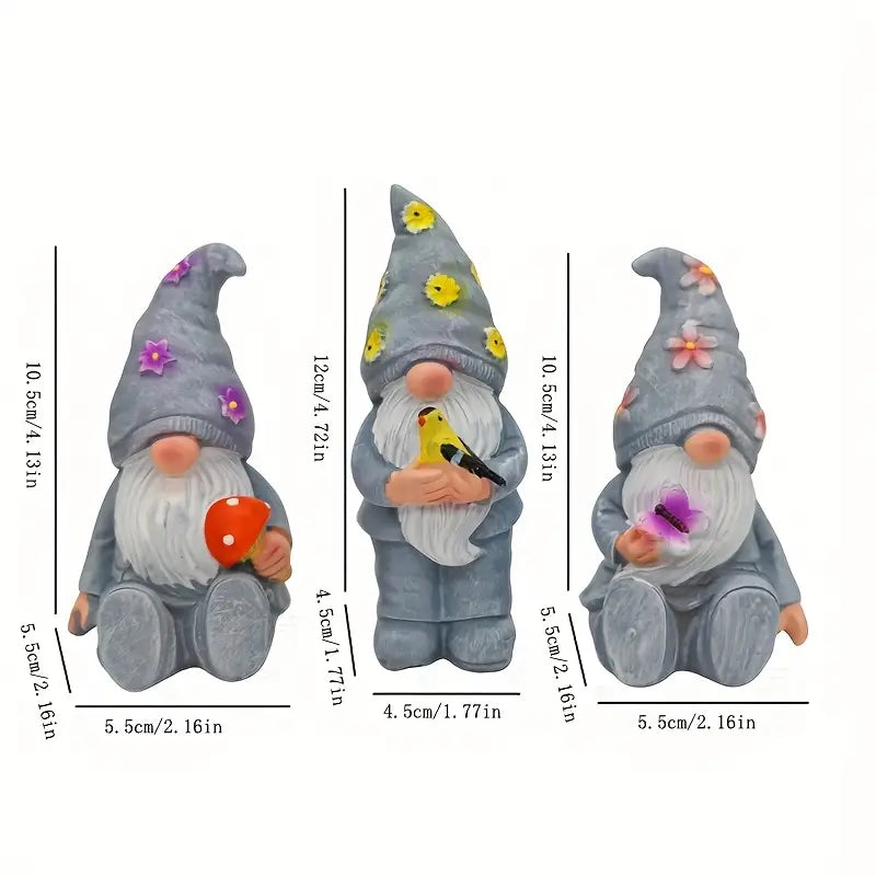 Gnomey Companions™ Trio