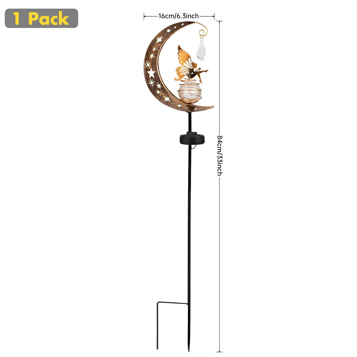 Moon Fairy Solar Light