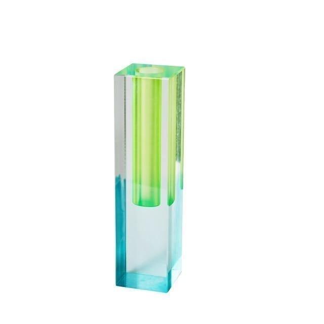 Radiant Prism Acrylic Vase