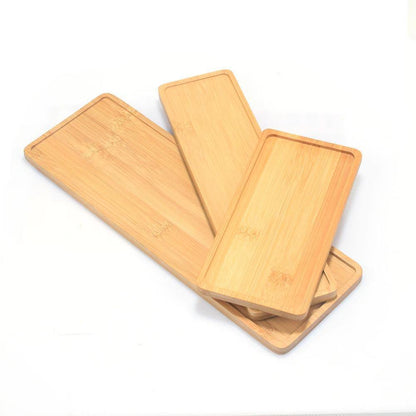 Bamboo Planter Saucer Trays