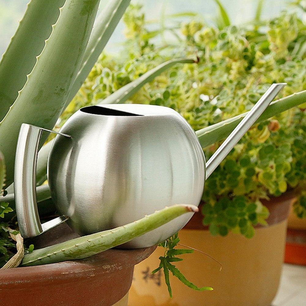 Round Flexible Stainless Steel Watering Can