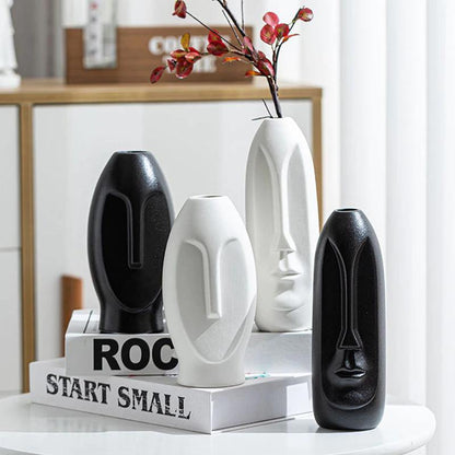 ElongaFace™ Ceramic Vase