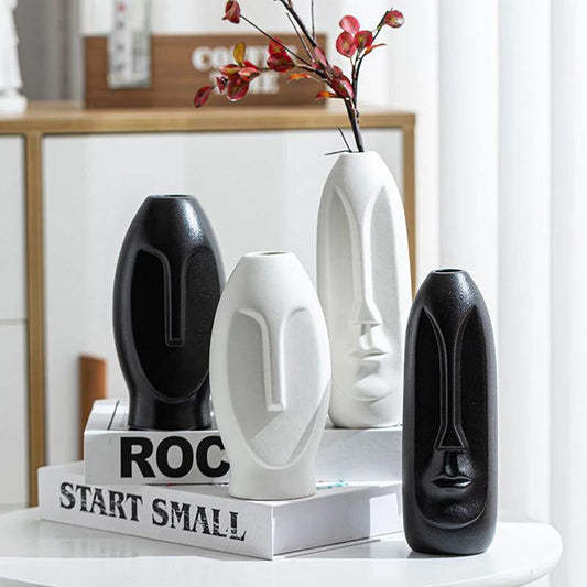 ElongaFace™ Ceramic Vase