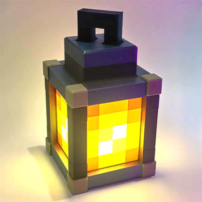 Mine Lantern - Pixelated Night Light