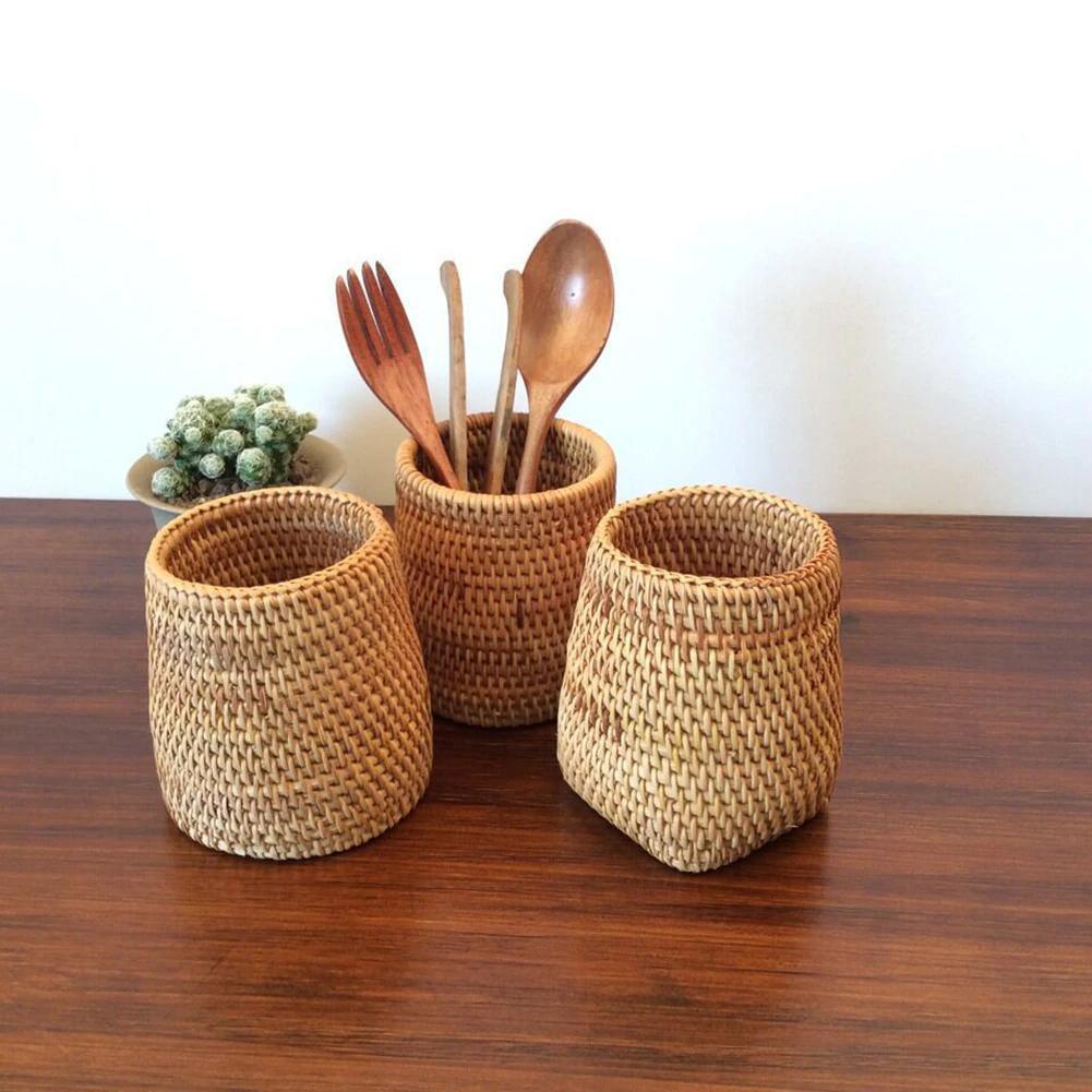 Wicker Storage Basket