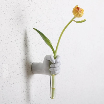 Blossom Hand Wall Vase
