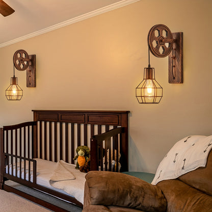 Rustic Glow™ - Vintage Wall Light Fixture