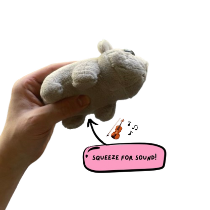 Sad hamster meme plush toy