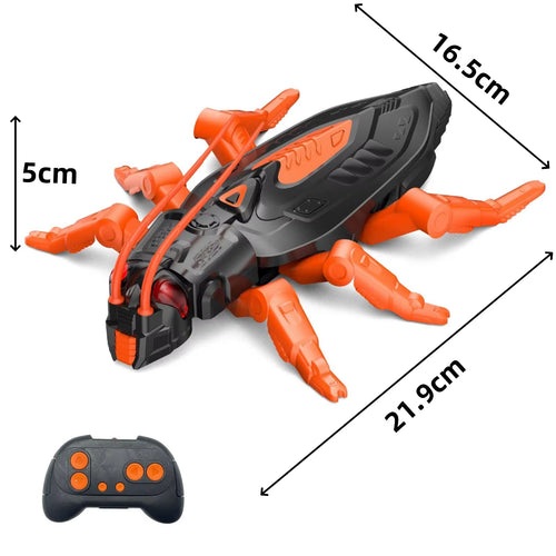 Smart Remote Control Crawling Gecko - Charge & Play Mechanical Lizard Toy
