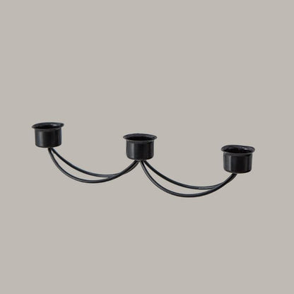 Mondrian Metal Taper Candle Holders and Candelabras