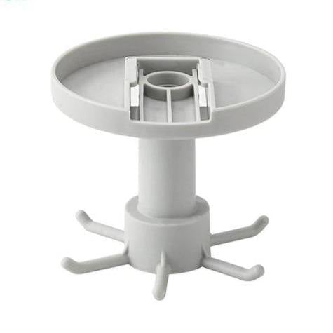 Under-Counter Rotating Kitchen Utensil Storage 6-Hook Organizer