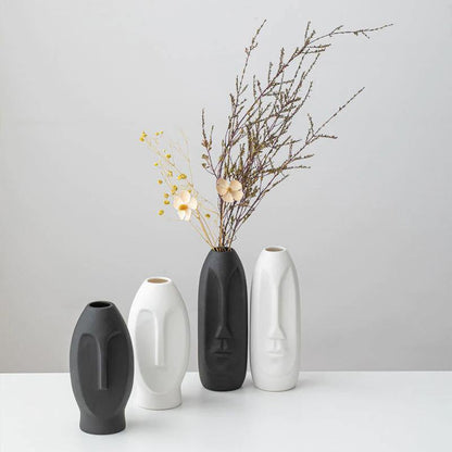 ElongaFace™ Ceramic Vase