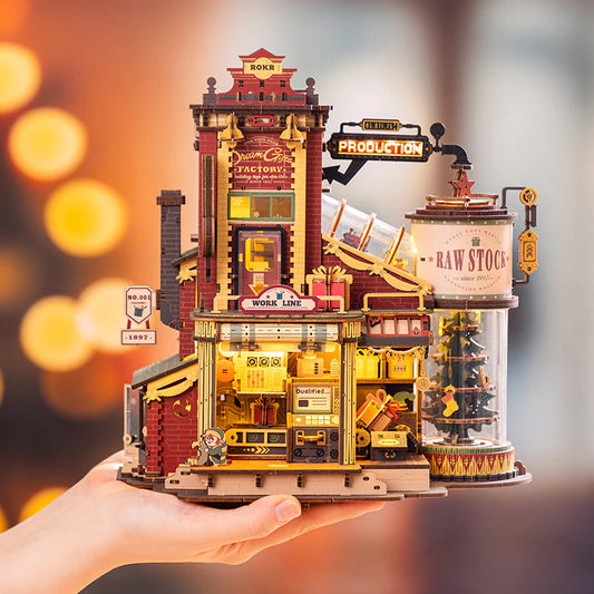 Santa’s Workshop Music Box