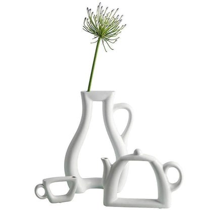 Delicate Tea Time Vases