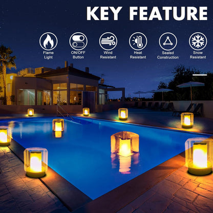 Soléa™ - Solar Pool Candles