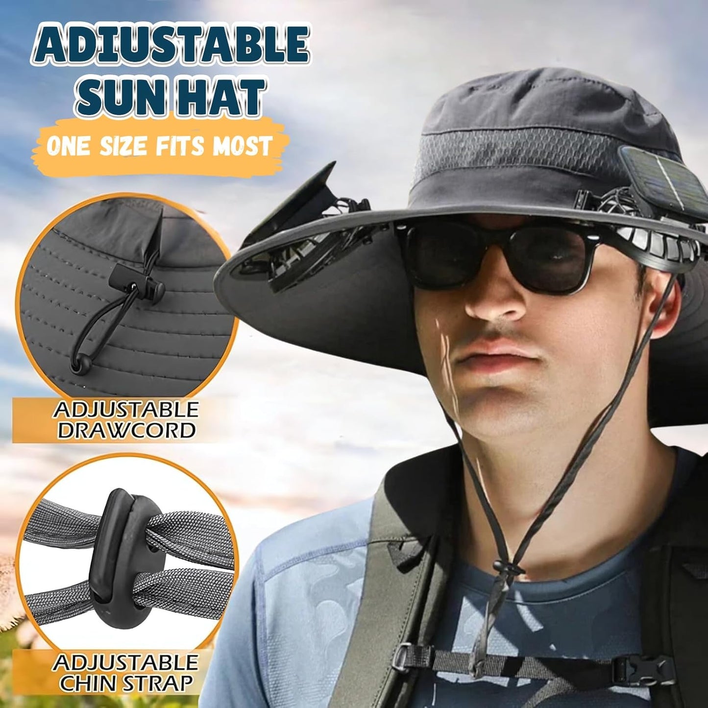 Trekker™ — Solar Cooling Hat