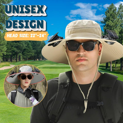 Trekker™ — Solar Cooling Hat