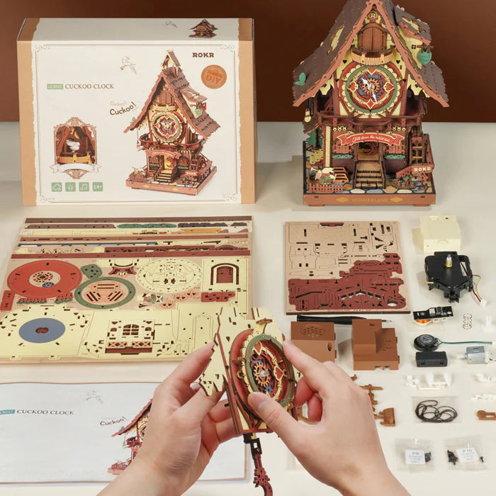 Mechanical Cuckoo Clock Model Kit