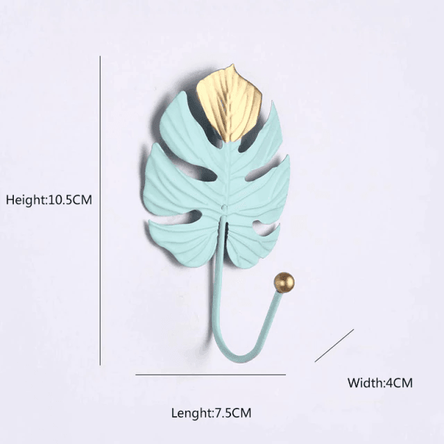 Nature's Foliage Metal Wall Hooks