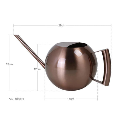 Round Flexible Stainless Steel Watering Can