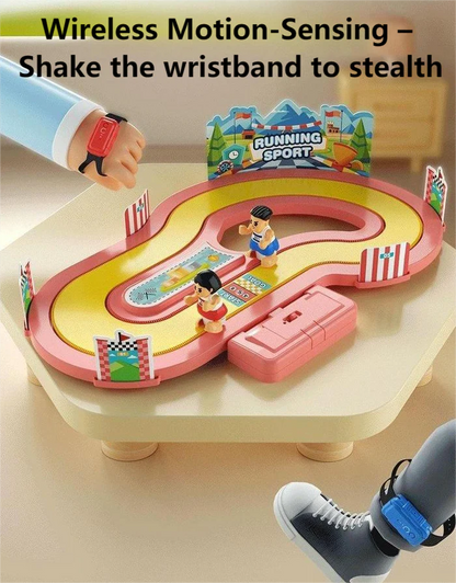 Детска Състезателна Писта с Движещи се Фигурки