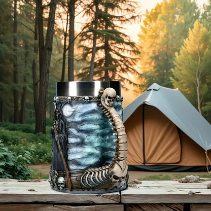 The AfterSip™ - Skull Mug