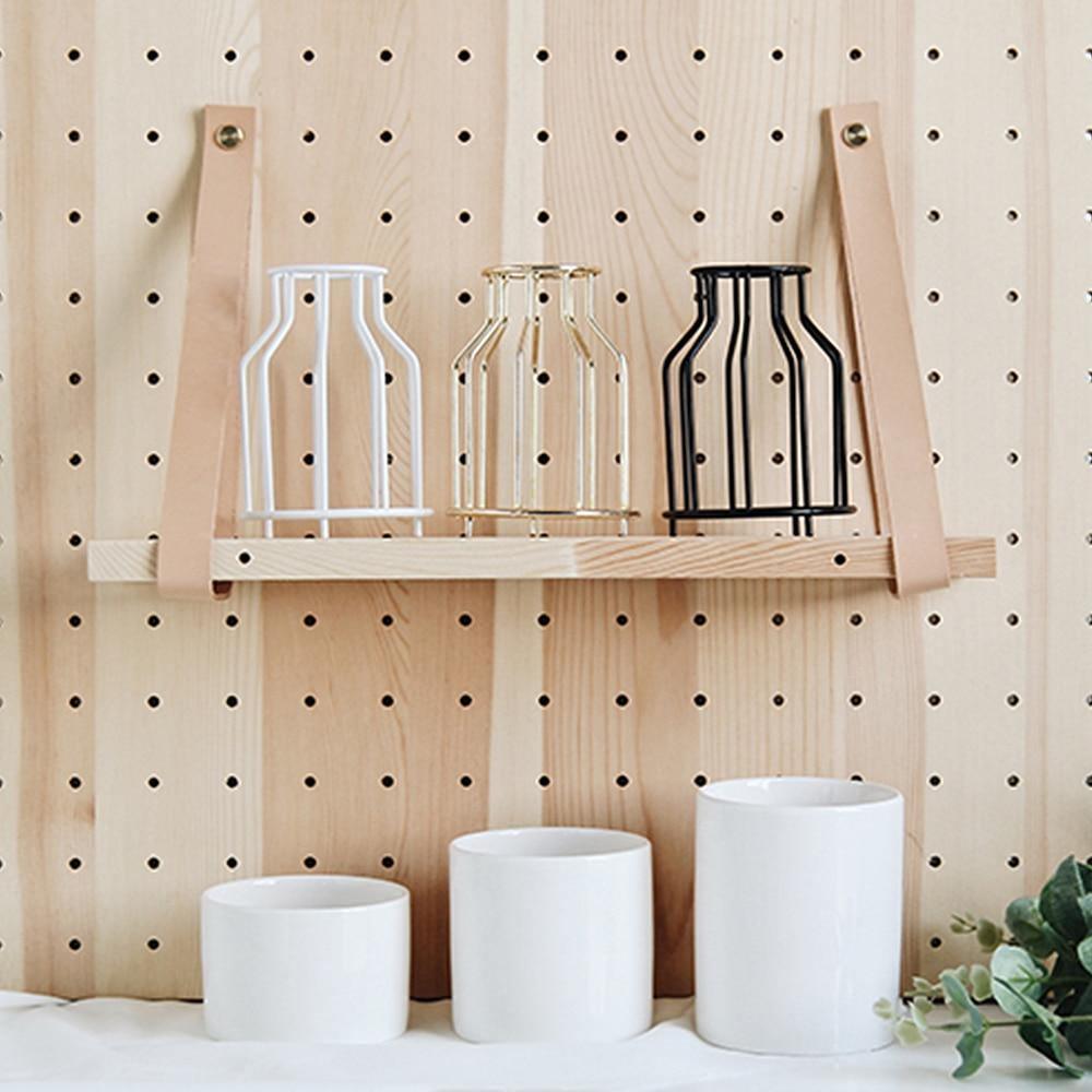 Iron and Ceramic Vase with Grated Design