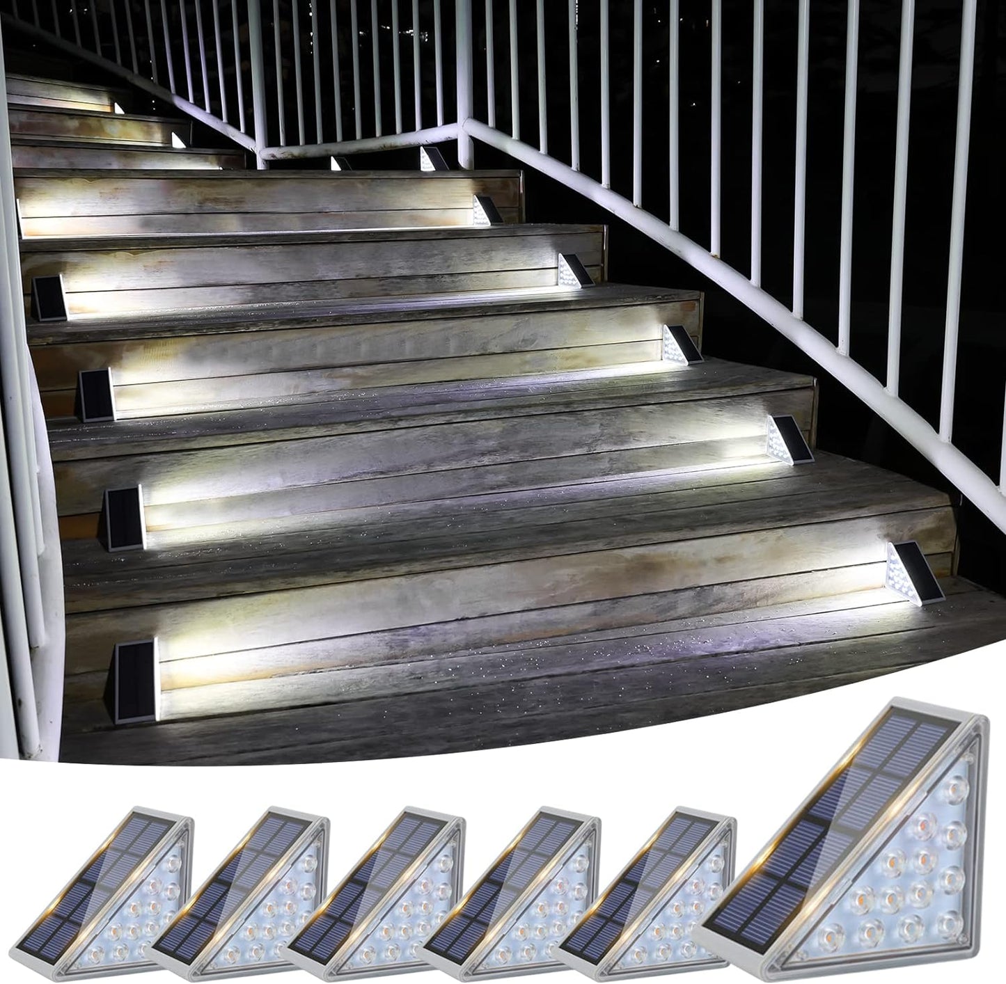 Outdoor Solar Step Lights