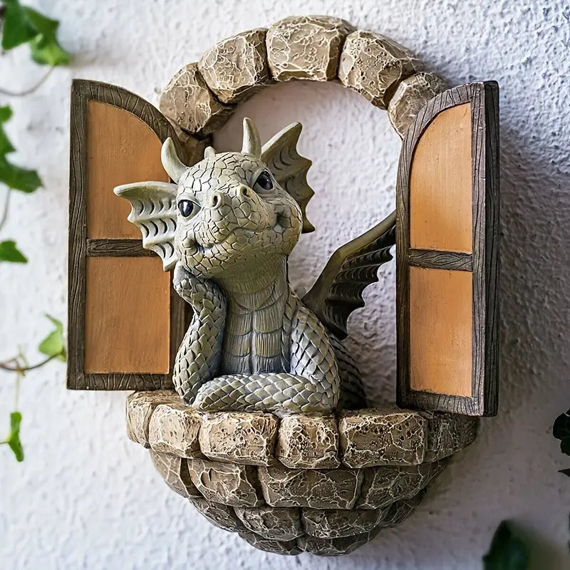 Enchanted Dragon - Garden Ornament