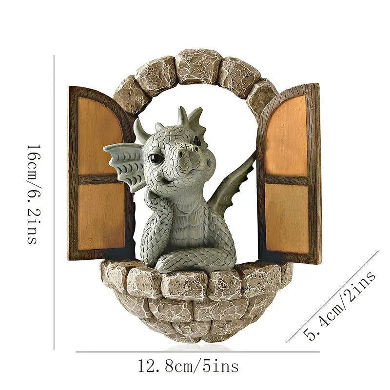 Enchanted Dragon - Garden Ornament