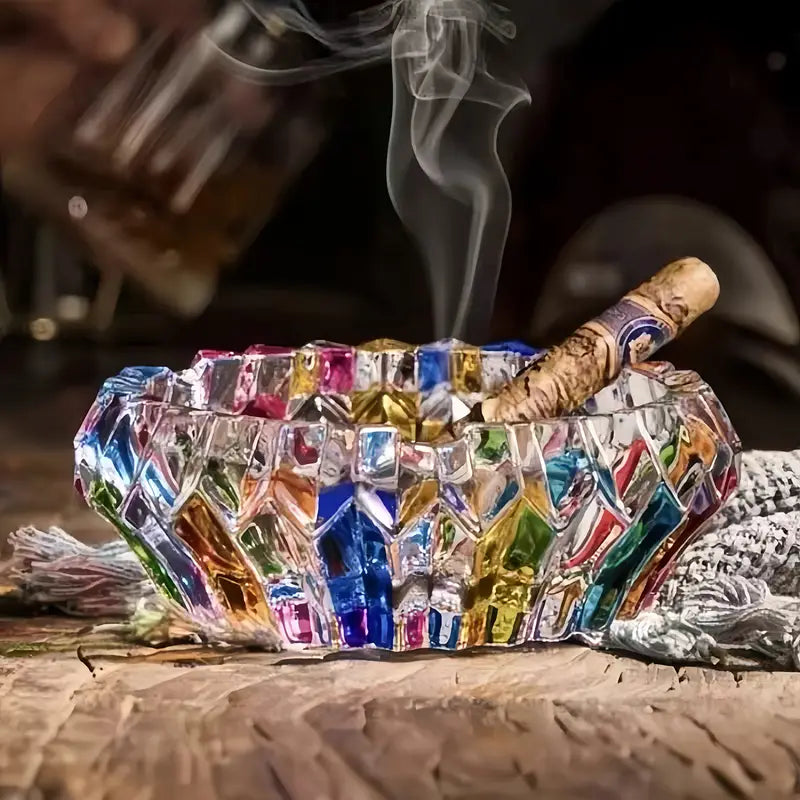 The Gatsby Tray™ - Crystal Glass Ashtray