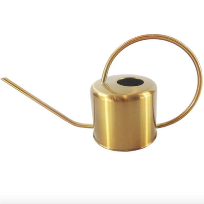 Golden Bloom Watering Can