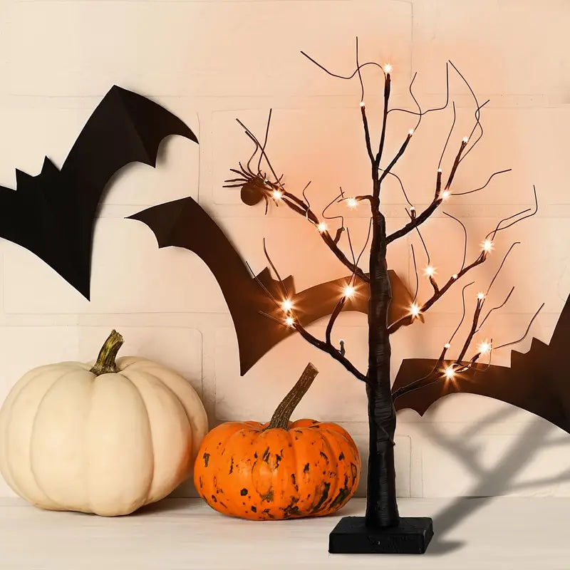 Spooky GlowTree™ - Halloween LED Birch Tree