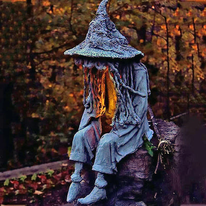 Mystic Witch™ - Solar-Powered Statue Light
