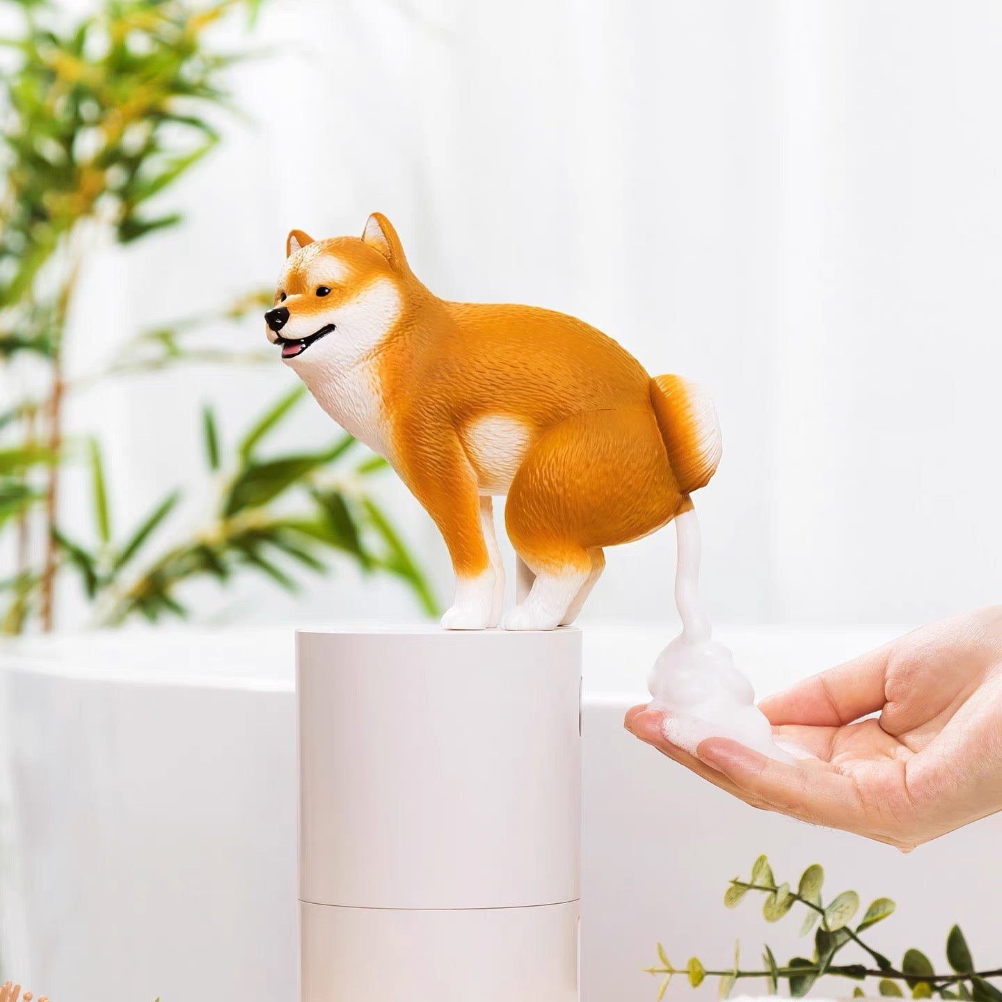 Shiba Soap Dispenser
