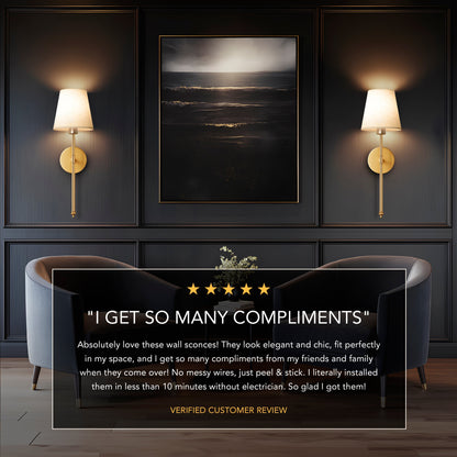 Nova™ - Original Wireless Wall Sconces (Set of 2)