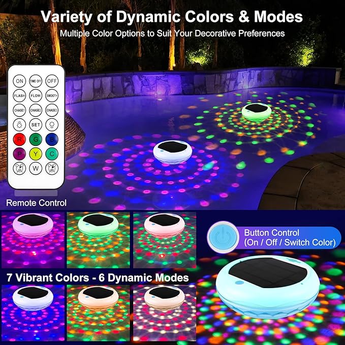 LumaFloat™ – Solar Pool Light