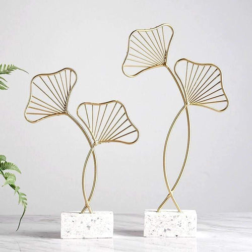 Leaf Decor Sculpture Figurines
