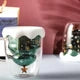 Christmas Double-Layer Glass