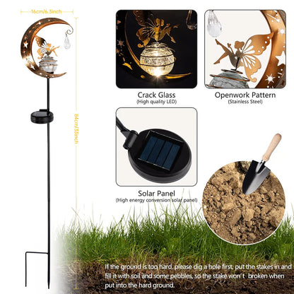 Moon Fairy Solar Light