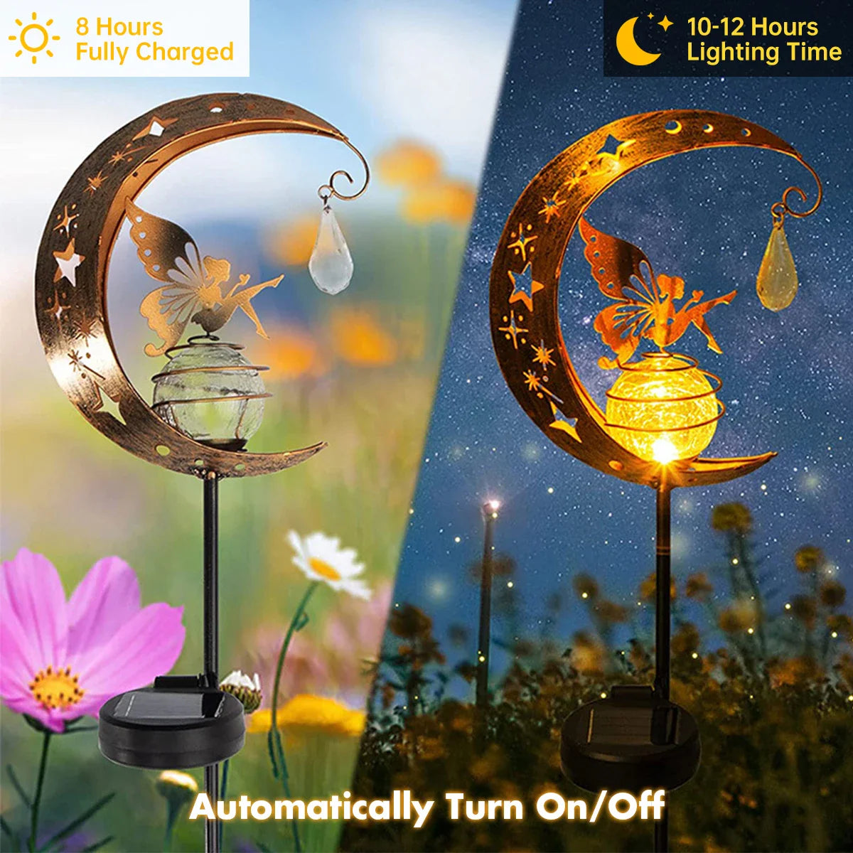 Moon Fairy Solar Light