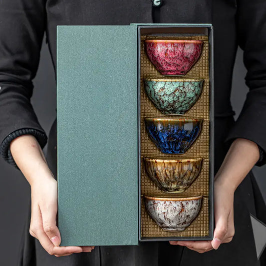 Satori Set™ - Ceramic Five Elements Tea Set