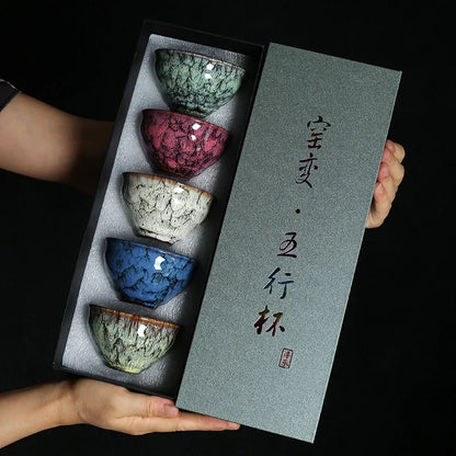 Satori Set™ - Ceramic Five Elements Tea Set