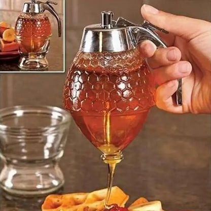 HoneyGlide™ - Crystal Honey Dispenser