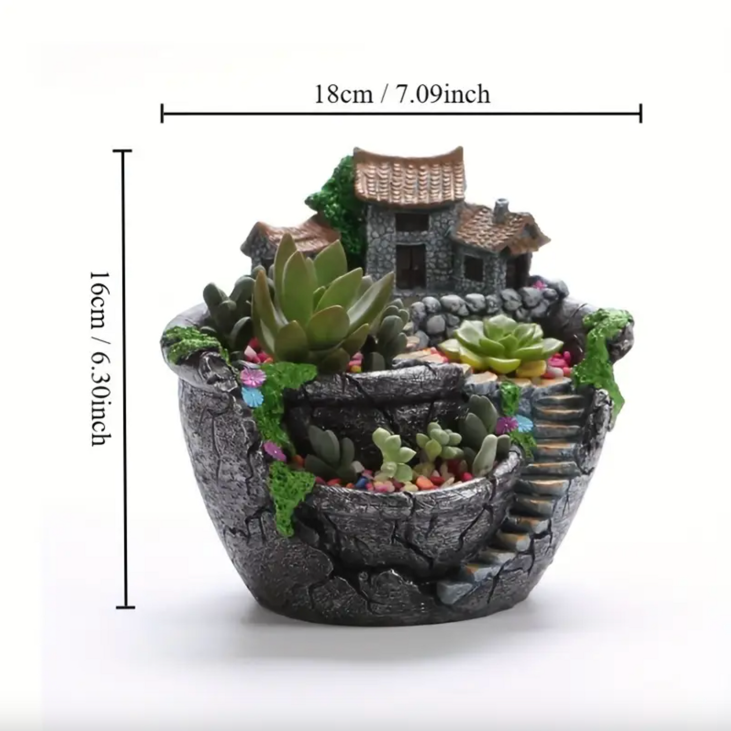 Courtyard Charm™ – Antique Architectural Flowerpot
