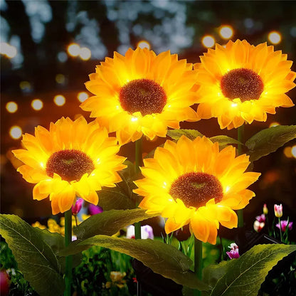 Sunshine Blooms™ - Outdoor Sunflower Solar Lights