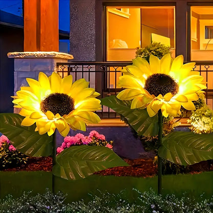 Sunshine Blooms™ - Outdoor Sunflower Solar Lights